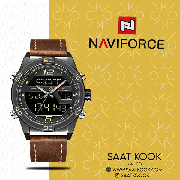 ساعت مچی مردانه نیوی فورس مدل NAVIFORCE NF9128 B Y D BN