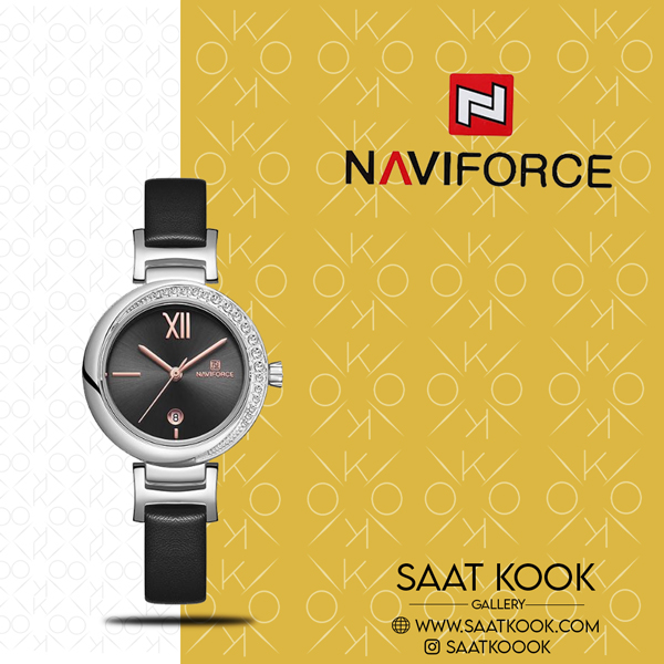 ساعت مچی زنانه نیوی فورس مدل NAVIFORCE NF5007 S/B/B