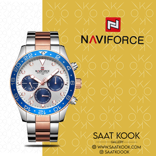 ساعت مچی نیوی فورس مدل NAVIFORCE NF9147 S/RG