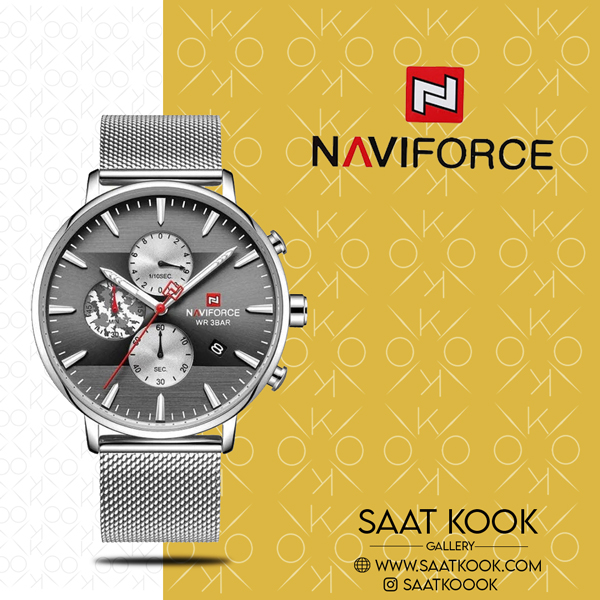 ساعت مچی مردانه نیوی فورس مدل NAVIFORCE NF9169 S/B