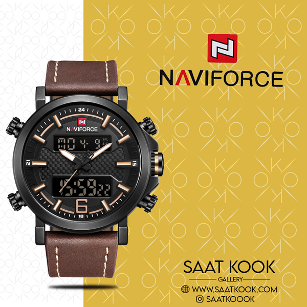 ساعت مچی نیوی فورس مدل NAVIFORCE NF9135 B/Y/BN