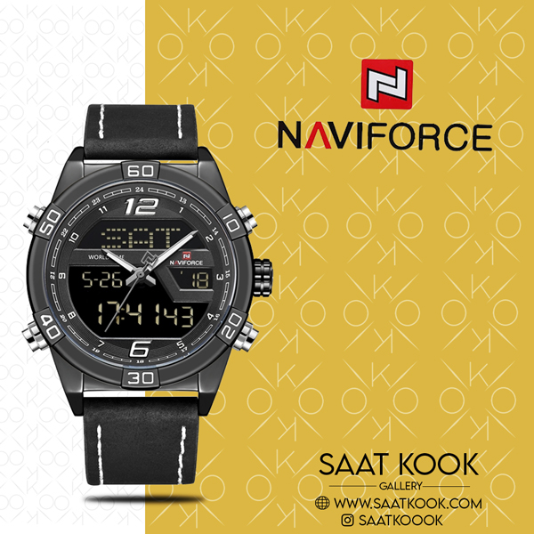 ساعت مچی مردانه نیوی فورس مدل NAVIFORCE NF9128 BWB