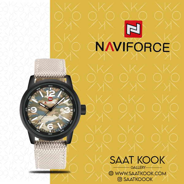 ساعت مچی مردانه نیوی فورس مدل NAVIFORCE NF9080 B/Y/Y