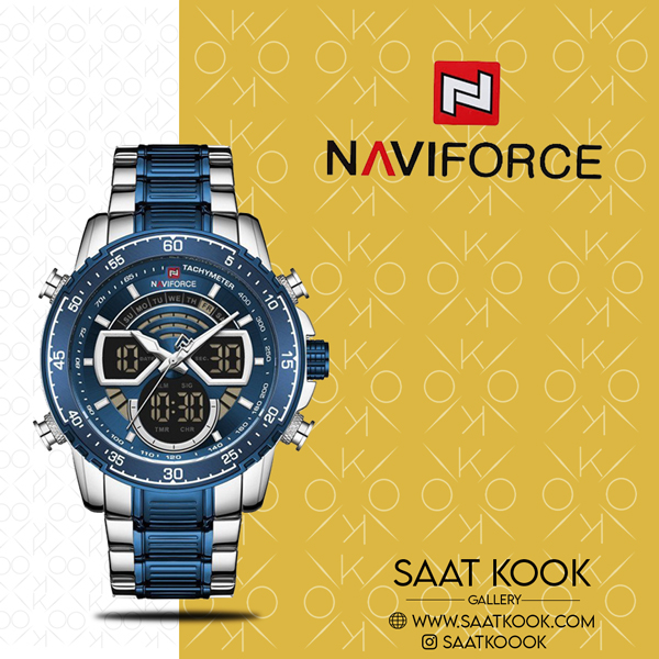 ساعت مچی مردانه نیوی فورس مدل NAVIFORCE NF9189 S/BE