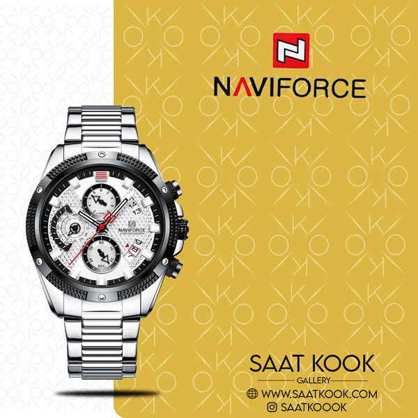 ساعت مچی مردانه نیوی فورس مدل NAVIFORCE NF8021 S/W