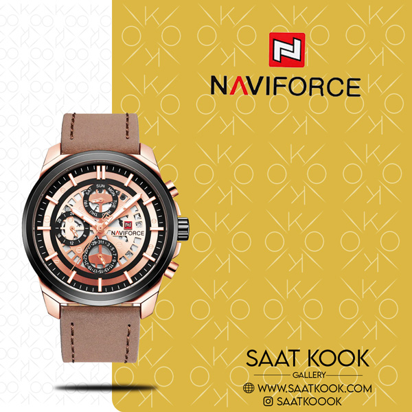 ساعت مچی مردانه نیوی فورس مدل NAVIFORCE NF9129 RGRGD.BN