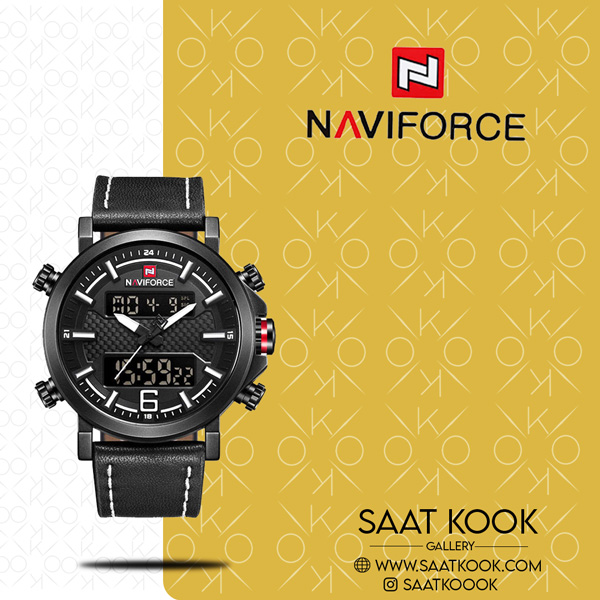 ساعت مچی مردانه نیوی فورس مدل NAVIFORCE NF9135 BWB