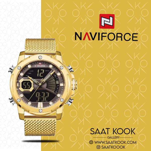 ساعت مچی مردانه نیوی فورس مدل NAVIFORCE NF9172 G/CE/G