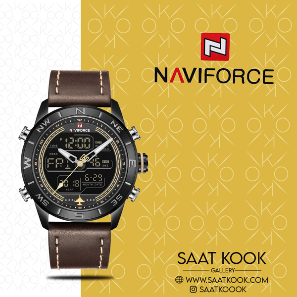 ساعت مچی مردانه نیوی فورس مدل NAVIFORCE NF9144 B/Y/D