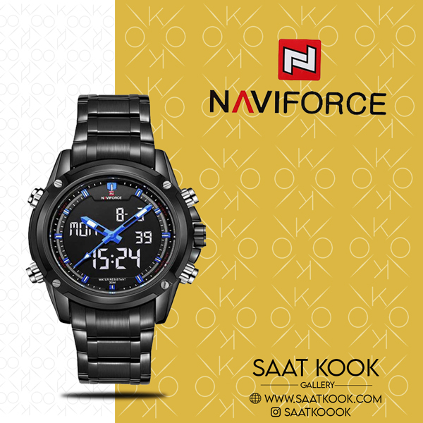 ساعت مچی مردانه نیوی فورس مدل NAVIFORCE NF9050 BBBE