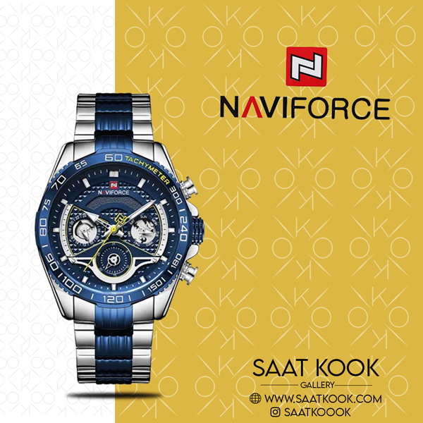 ساعت مچی مردانه نیوی فورس مدل NAVIFORCE NF9185 S/BE