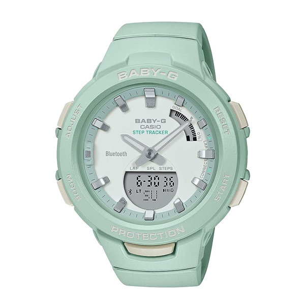 ساعت مچی کاسیو بیبی جی مدل CASIO BABY-G BSA-B100CS-3ADR