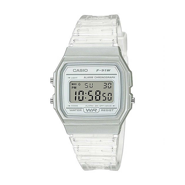 ساعت مچی نوستالژی کاسیو مدل CASIO F-91WS-7DF