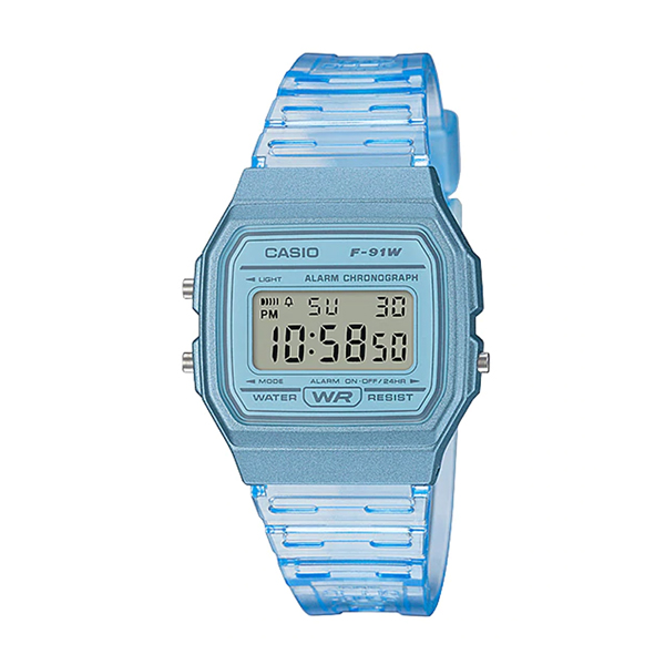 ساعت مچی نوستالژی کاسیو مدل CASIO F-91WS-2DF