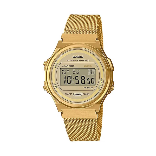 ساعت مچی نوستالژی کاسیو مدل CASIO A171WEMG-9ADF