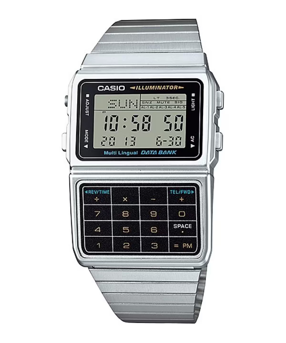 ساعت مچی نوستالژی  کاسیو مدل CASIO DBC-611-1DF